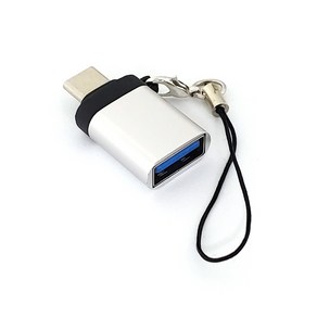 넥스트 USB 3.1 타입C 변환 젠더 NEXT-1512TC, Silve (1년 무상 AS), 1개, 31.2mm