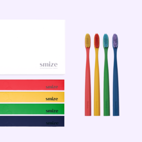 스마이즈 그래핀모 칫솔 오리지날 세트 (3.0cm) 4개입 2세트