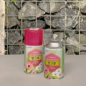 리빙굿 향그루 자동분사기 리필 헤이즐럿향, 280ml, 4개