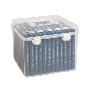 [메잌미] 터치 디자인 트윈마카 마카펜 (120색/천케이스), 1개, 120색