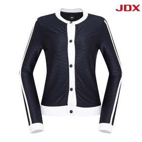 [JDX] 여성 라인 배색 라운드 가디건(X2TLU5442NA)