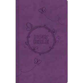 Icb Holy Bible Leathersoft Purple: International Children's Bible Imitation Leather