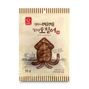 한진식품 철판에 메메 잘구운 오징어 채 35g, 1개