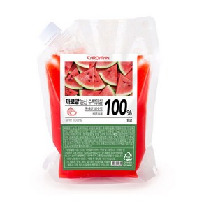 냉동 까로망 논산 수박 마실, 10개, 1kg