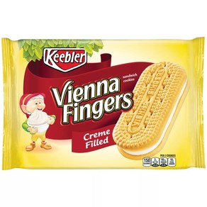 [미국직배송]키블러 비엔나 핑거 샌드위치 쿠키 340g Keeble Vienna Finges Sandwich Cookies, 1개