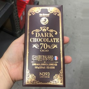 다크초콜릿 70 카카오, 1개, 100g
