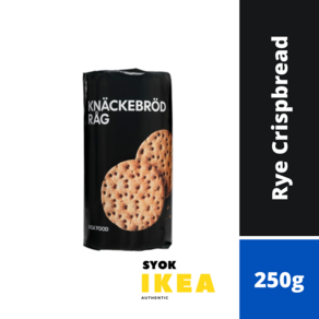 이케아 Ikea 유럽 스웨덴 수입과자 Knackebod ag 잡곡 비스킷 250g, 1개