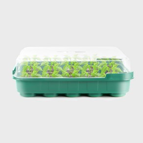 [가든팜] 지피펠렛7 33mm 포함 10구 20구 기능성 트레이 스타터 세트, 그린, 지피 33mm 10구 트레이 세트, 10개