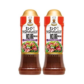 큐피 테이스티 드레싱 일본(와풍)양파 210ml x 2개