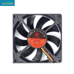 쿨링팬 쿨러 냉각 80mm 24V 15T 3000 RPM 슬리브, 1개