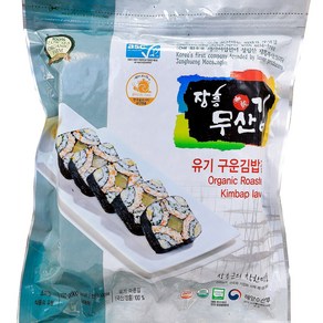 [산지직송] 장흥무산김 유기 구운김밥김 전장 100매, 230g, 1개, 단품