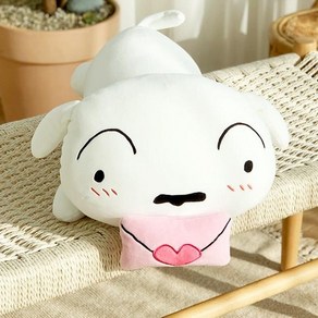 크레용신짱 짱구바디 모찌쿠션, 52cm, 흰둥이, 1개
