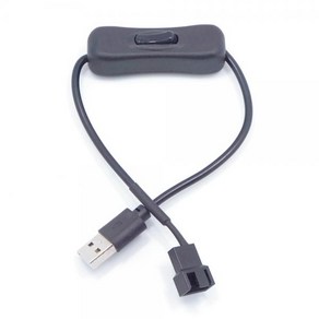 [티테크놀로지] [T-PWM-USW] USB(수) TO 3P 4P PWM(수) 30CM 변환 스위치케이블, daonjoa 1
