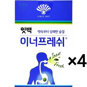 동화약품 잇백 이너프레쉬 구강청결제 24p, 3.12g, 4개