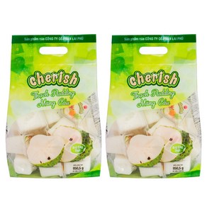 베트남 체리쉬 망꺼우 푸딩 젤리 대용량 Cheish, 2개, 850g