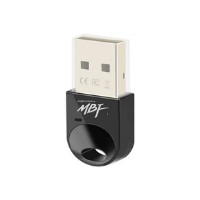 엠비에프 엠비에프 USB 블루투스 동글 5.3 블랙 MBF-BT53BK