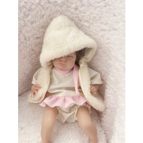 [브리튼] 옷 세트 BMini 리본돌 Kit 9인치 Baby 인형 키트인형 액세서리, [01] fo 9 Inches12 Inch, [01] Beige suit only, 1개