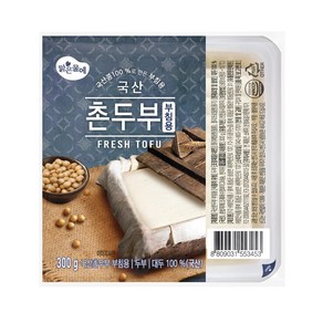 맑은물에 국산 촌두부 부침용 300g, 1개