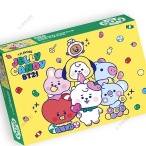 히뚜상점 DIY 직소퍼즐 BT21 베이비 퍼즐 젤리캔디 500피스, 단품/500PCS