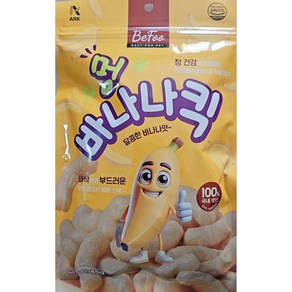 베푸 멍 바나나킥 강아지간식, 4개, 45g, 바나나맛