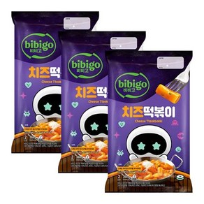 cj [우떠 에디션]비비고 치즈떡볶이 360g 3개