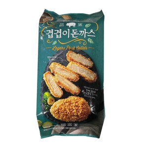 피코크 겹겹이돈까스, 종이박스포장, 1개, 520g