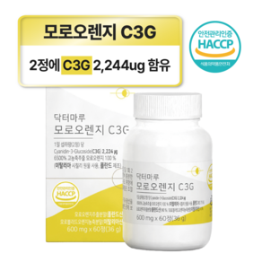 닥터마루 모로오렌지 C3G, 60정, 3g, 1개