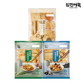 [삼진어묵] 해물모듬+야채모듬+옛날모듬플러스, 1개