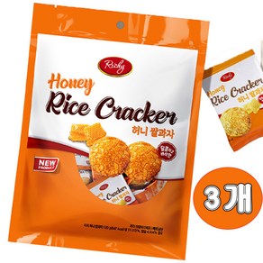 Richy 허니 쌀과자, 120g, 3개