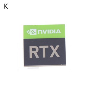 RTX 3090TI 3080TI 3070 3060 데스크탑 스티커 노트북 그래픽 카드 라벨, [11] K, 한개옵션1