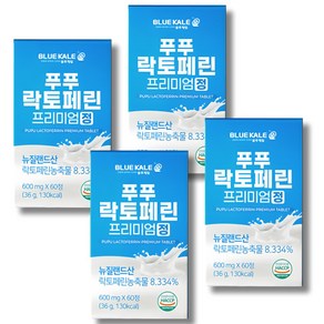 고농축 락토페린 유산균 초유 단백질 특허원료 함유, 4개, 36g