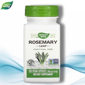 네이처스웨이 로즈마리 허브 700mg 100캡슐 Rosemay, 1개, 100정