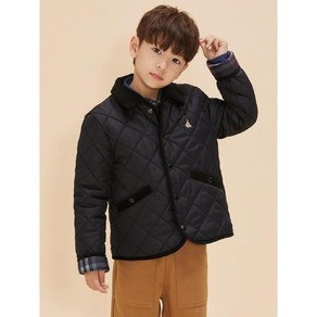 [BEANPOLE KIDS] [Essential] 퀼팅 점퍼 블랙 (BI4838UE15)