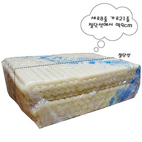 별가식품/밀절단/떡볶이떡/3.75kg/목침//밀떡볶이/떡꼬치/밀방/목침/절대/판떡/긴대/왕대/분식/치킨밀떡/가래떡