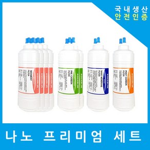 쿠쿠정수기필터 호환 CP-N505HW 프리미엄 1년세트, 프리미엄세트 6인치단방향8개