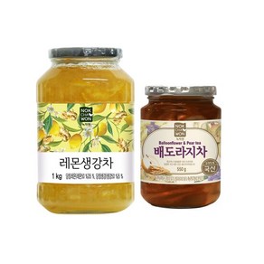 [녹차원] 환절기추천 액상차 배도라지차 550g+레몬생강차 1kg, 1개, 단품