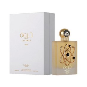 [Lattafa] Thawah Gold by 3.4 oz EDP Pefume Cologne Unisex, 1개, 100ml