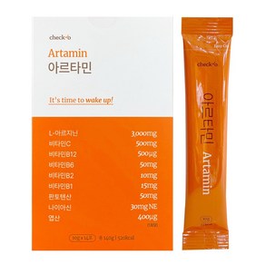 체크오 아르타민 L 아르기닌, 140g, 2개