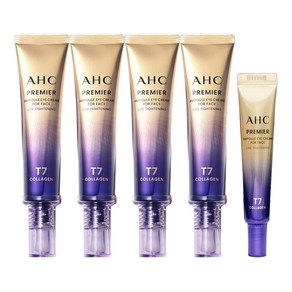 2025 최신상 AHC 아이크림 시즌13 프리미어 앰플 포 페이스 라인 타이트닝 40ml 4개+12ml 1개