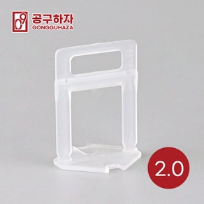 공구하자 타일 평탄클립 쿠사비 타일수평, 롱클립2.0mm(100개입), 100개