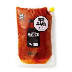 [정통 마파두부 소스 2kg] 덮밥 두반장 중화 중식 사천 요리 중식재료 레시피, 2kg, 1개