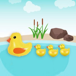 [파티지] 부활절풍선 모음 / 병아리 교회 부활절 계란 댤걀 토끼 풍선, E_A_풍선_대형_엄마 오리