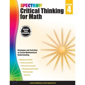 Spectrum Critical Thinking for Math Grade 4