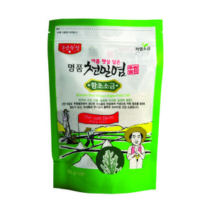 주원염전 3년묵은 명품천일염 함초소금, 1개, 500g