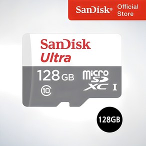 샌디스크 마이크로 SD카드 SDXC ULTRA 울트라 SDSQUNR-128G-GN3MN