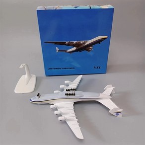 다이캐스트 Antonov An225 Miya 비행기 항공기 모형 20cm, 1개