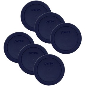 Pyrex Blue 2 Cup Round Storage Cover #7200-PC for Glass Bowls 파이렉스 블루 2컵 원형 보관 커버 #7200-PC 유리 그릇용 6