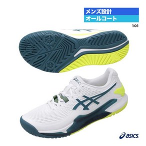 아식스 asics 테니스 슈즈 맨즈 <b>GEL-RESOLUTION 9(WIDE) 1041A376(101)