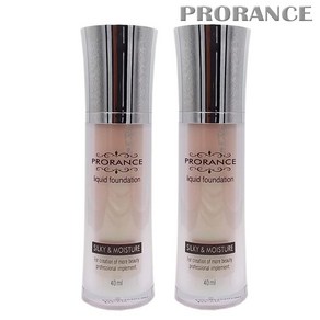 프로랑스 리퀴드 파운데이션 40ml 23호 베이지 (실키&모이스처), 2개