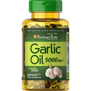 Puitan`s Pide 마늘 오일 5000mg 250정, 1개